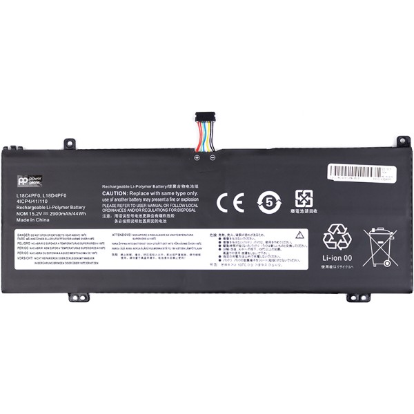 Фото - Акумулятор для ноутбука PowerPlant LENOVO ThinkBook 13S-IML Series (L18C4PF0) 15.2V 2900mAh (NB481859)