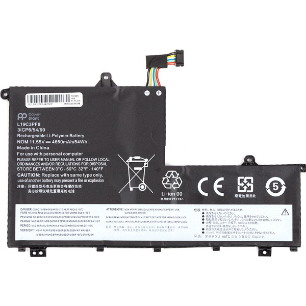 Фото - Акумулятор для ноутбука PowerPlant LENOVO ThinkBook 14-IML (L19C3PF9) 11.55V 4650mAh (NB482146)