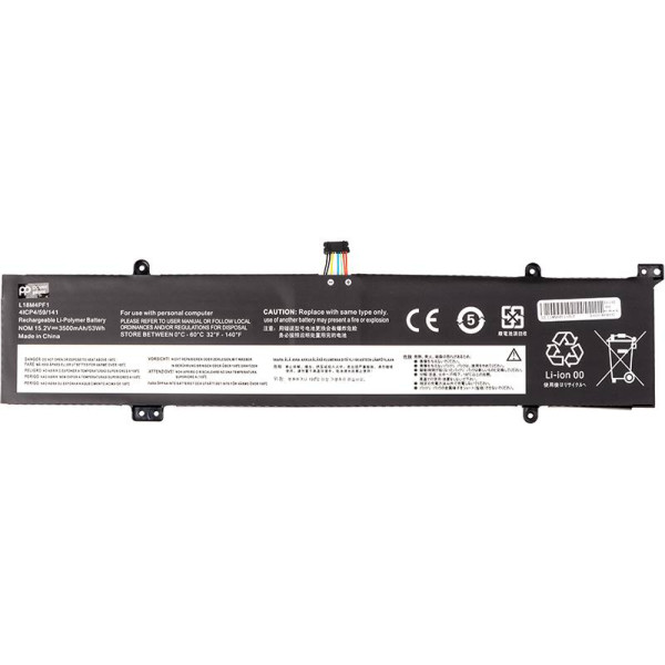 Фото - Аккумулятор для ноутбука PowerPlant LENOVO Yoga 9-15IMH5 (L18M4PF1) 15.2V 3500mAh (NB482382)