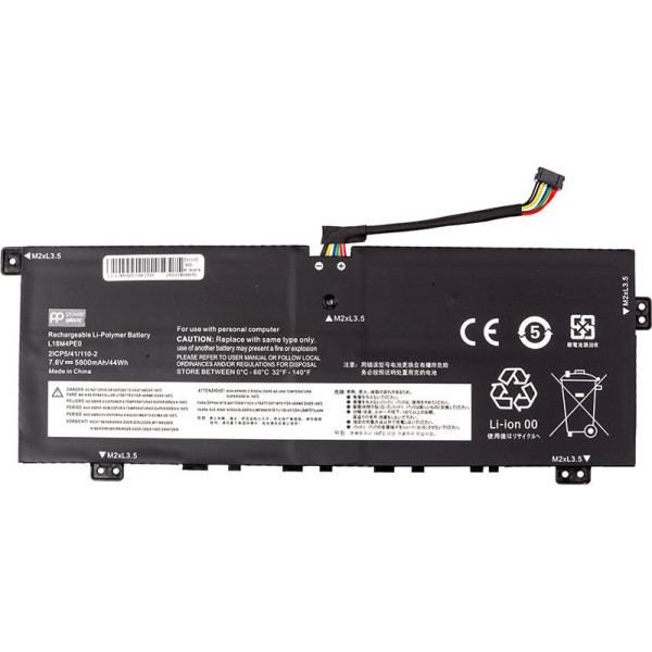 Фото - Аккумулятор для ноутбука PowerPlant LENOVO Yoga C740-14IML 14 (L18M4PE0) 7.6V 5800mAh (NB482450)