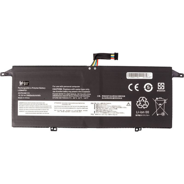Фото - Аккумулятор для ноутбука PowerPlant LENOVO ThinkBook 13x ITG (L20M4PD1) 15.2V 2900mAh (NB482481)