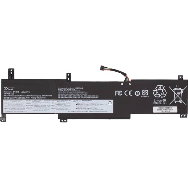Фото - Акумулятор для ноутбука PowerPlant LENOVO IdeaPad 1-14IGL7 (L21C3PF0) 11.25V 3735mAh (NB482689)