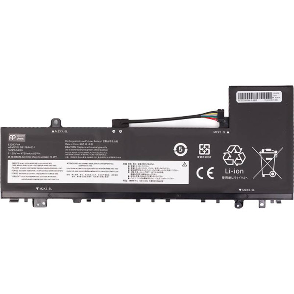 Фото - Акумулятор для ноутбука PowerPlant LENOVO IdeaPad Slim 5 14ABR8 (L22B3PA4) 11.55V 4750mAh (NB482726)