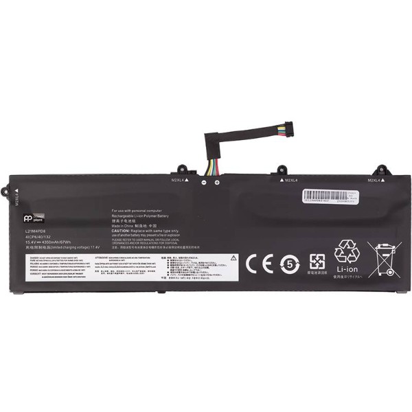 Фото - Аккумулятор для ноутбука PowerPlant LENOVO ThinkBook 16 G4+ IAP (L21M4PD8) 15.4V 4350mAh (NB482757) Фото - Аккумулятор для ноутбука PowerPlant LENOVO ThinkBook 16 G4+ IAP (L21M4PD8) 15.4V 4350mAh (NB482757)