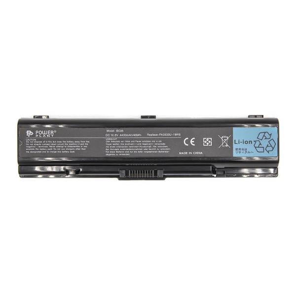 Фото - Акумулятор для ноутбука PowerPlant TOSHIBA Satellite A200 (PA3534U-1BRS, TA3533LH) 10.8V 4400mAh (NB510054)