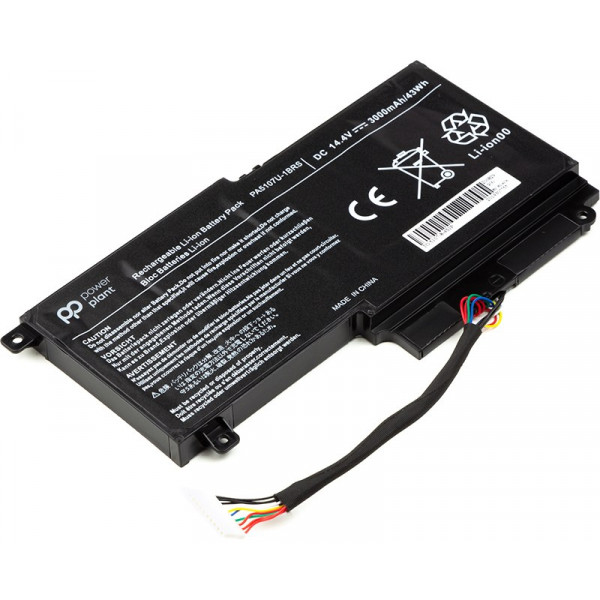 Фото - Аккумулятор для ноутбука PowerPlant TOSHIBA Satellite L55 (PA5107U-1BRS, TA5107P9) 14.4V 3000mAh (NB510269)