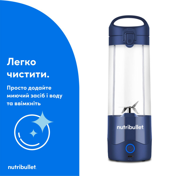 Фото - Блендер портативний NUTRIBULLET NBP003NBL