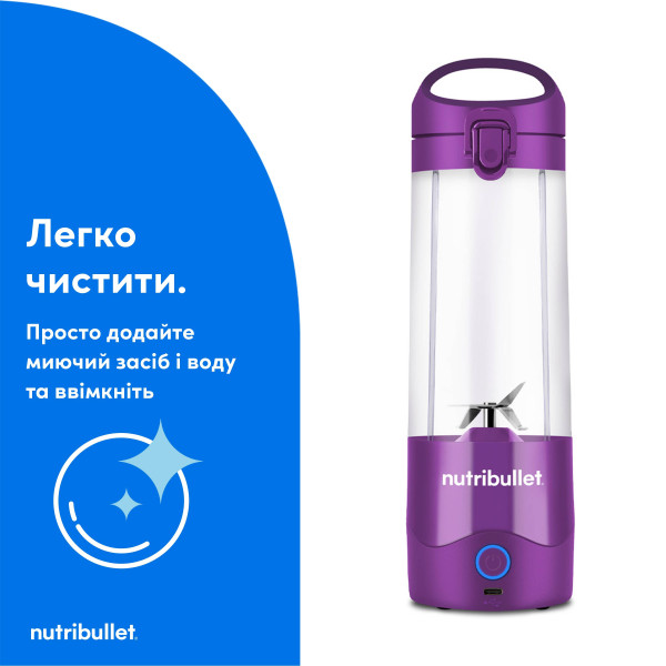 Фото - Блендер портативний NUTRIBULLET NBP003PU
