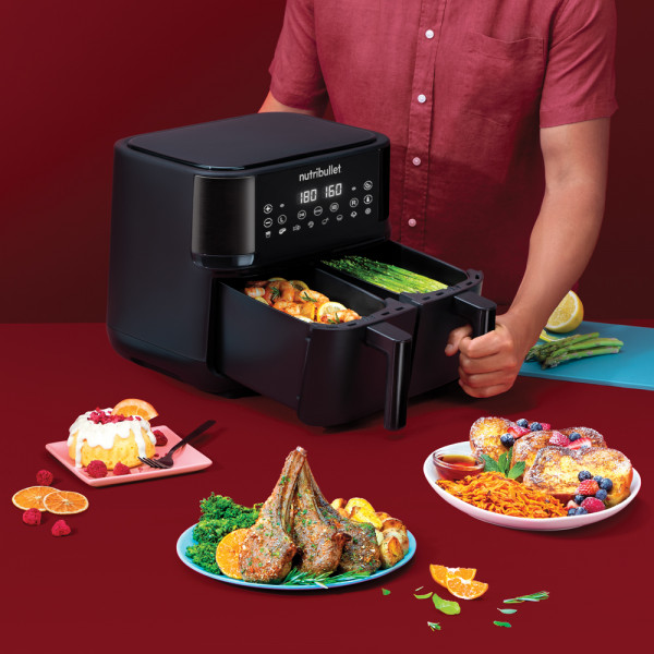 Фото - Уценка - Мультипечь NUTRIBULLET Twin Drawer NBA081B