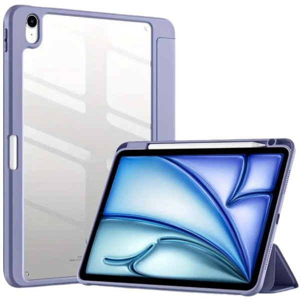 Фото - Чохол для планшета BeCover Soft Edge TPU з кріпленням Apple Pencil for Apple iPad Air 11" M4 2026 Purple (715260)