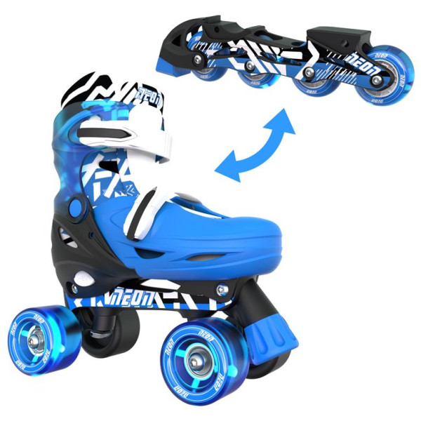 Фото - Ролики Neon Combo розмір 30-33 синій (NC46B4)