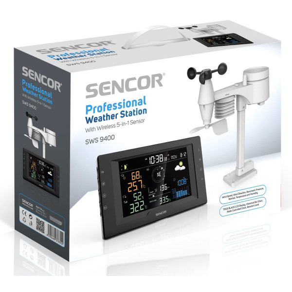 Фото - Метеостанція Sencor SWS9400