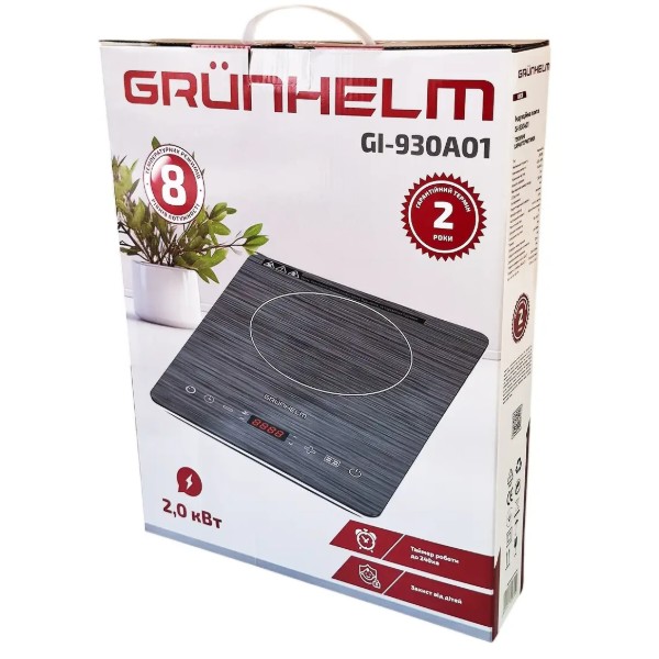 Фото - Плита електрична настільна Grunhelm GI-930A01