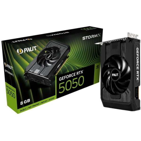 Фото - Відеокарта Palit GF RTX 5050 8GB GDDR6 StormX (NE65050019P1-GB2070F)