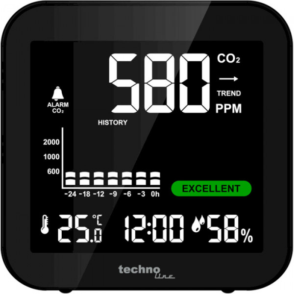 Фото - Метеостанция Technoline Black (WL1025)