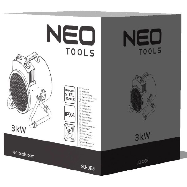 Фото - Теплова гармата Neo Tools 90-068
