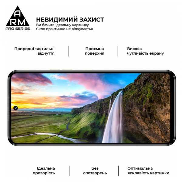 Фото - Захисне скло для смартфону Armorstandart Pro for Tecno POVA NEO 3 (LH6n) Black (ARM70387)