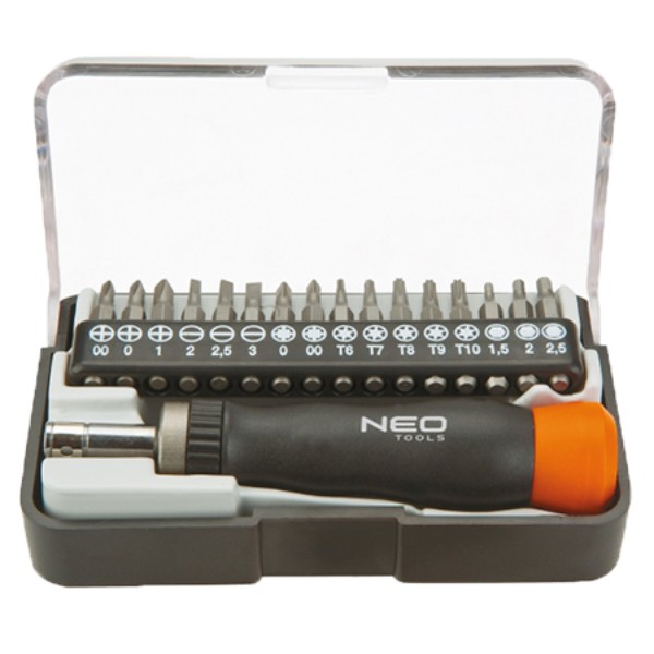 Фото - Біта для викрутки Neo Tools 04-228 17 шт. с держателем