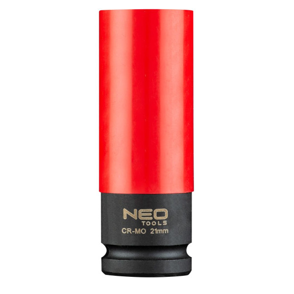 Фото - Набір торцевих голівок Neo Tools 1/2" 17,19,21 мм 3 шт. (12-350)