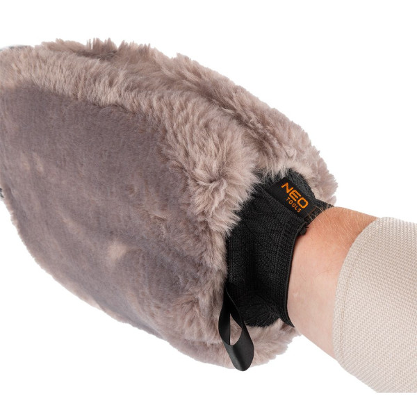 Фото - Перчатка для мойки авто Neo Tools двухсторонняя с деликатным покрытием 28х20 см (11-459)