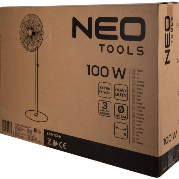 Фото - Вентилятор підлоговий Neo Tools 90-003 NEO 45 см
