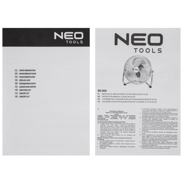Фото - Вентилятор напольный Neo Tools 90-009