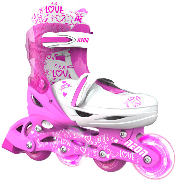 Фото - Ролики Neon Combo Skates Pink (NT10P4)