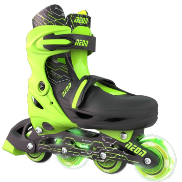 Фото - Ролики Neon Combo Skates Green (NT09G4) Фото - Ролики Neon Combo Skates Green (NT09G4)