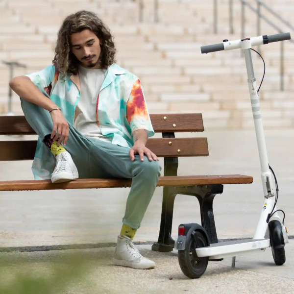 Фото - Електросамокат OKAI ES10-NEON Lite White 9" (ES10-W)