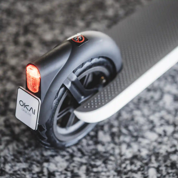 Фото - Електросамокат OKAI ES10-NEON Lite White 9" (ES10-W)