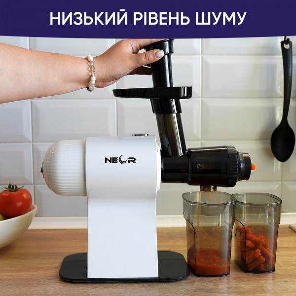 Фото - Соковитискач шнековий Neor JUICER H160 WT