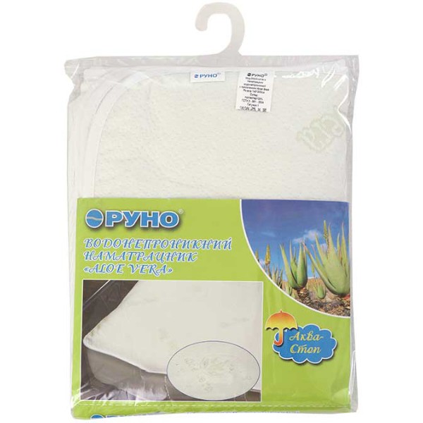 Фото - Наматрацник Руно водонепроникний 80х190 (818Aloe Vera)