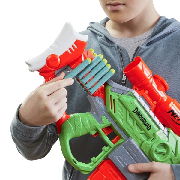 Фото - Бластер многозарядный Hasbro Nerf Дино Рекс Рэмпейдж (F0807)