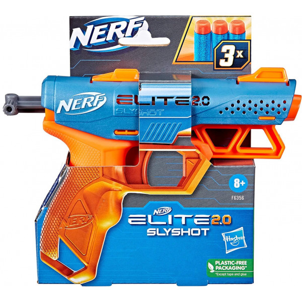 Фото - Бластер однозарядный Hasbro NERF ELITE 2.0 SLYSHOT (F6356)