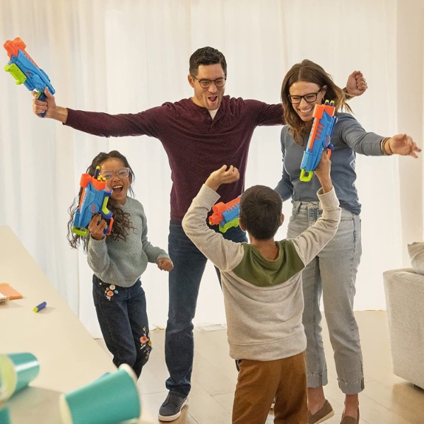 Фото - Бластер многозарядный Hasbro NERF JUNIOR ULTIMATE STARTER SET (F6369)