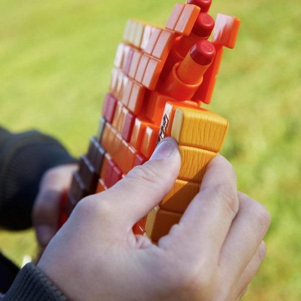 Фото - Бластер багатозарядний Hasbro сокира Nerf Firebrand серії Майнкрафт (F8953)