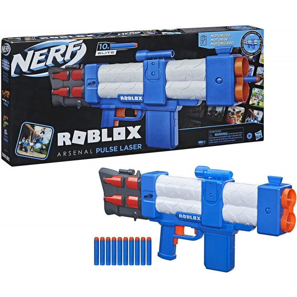 Фото - Бластер багатозарядний Hasbro Nerf Roblox Роблокс Пульс Лазер (F2484)