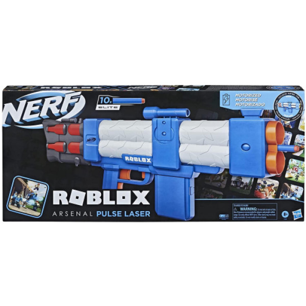 Фото - Бластер багатозарядний Hasbro Nerf Roblox Роблокс Пульс Лазер (F2484)