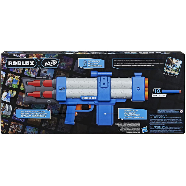 Фото - Бластер багатозарядний Hasbro Nerf Roblox Роблокс Пульс Лазер (F2484)