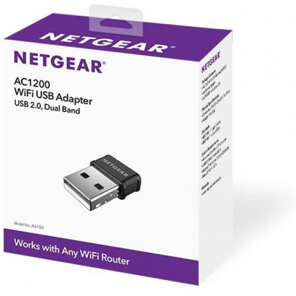 Фото - USB-адаптер мережі WiFi Netgear A6150-100PES