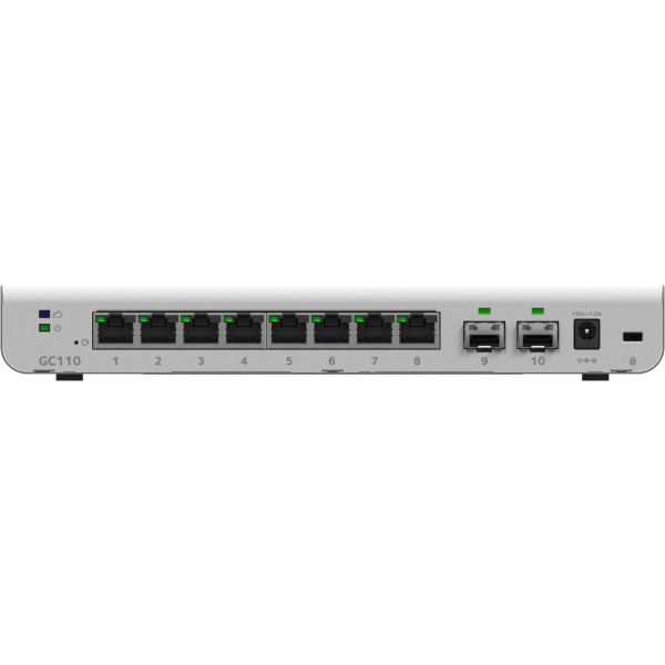Фото - Коммутатор локальной сети (Switch) Netgear GC110-100PES 8xGE 2хSFP