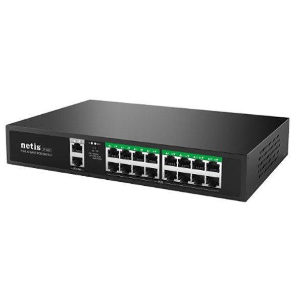 Фото - Коммутатор локальної мережі (Switch) Netis P116GC
