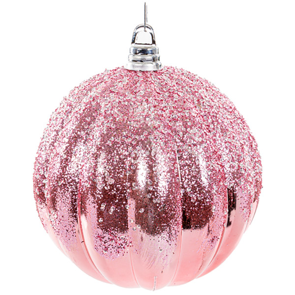 Фото - Декор підвіска New Year Lefard 30 см рожевий (822-040)