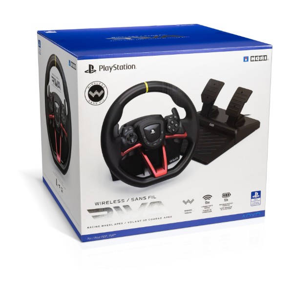 Фото - Кермо Hori Wireless Racing Wheel Apex for Playstation 5, PlayStation 4 and PC (SPF-022U)