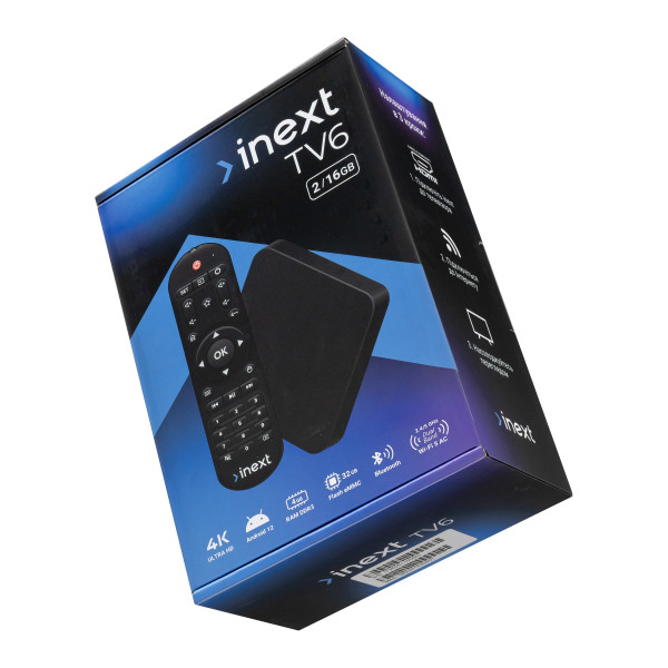 Фото - Стаціонарний медіаплеєр iNeXT TV6
