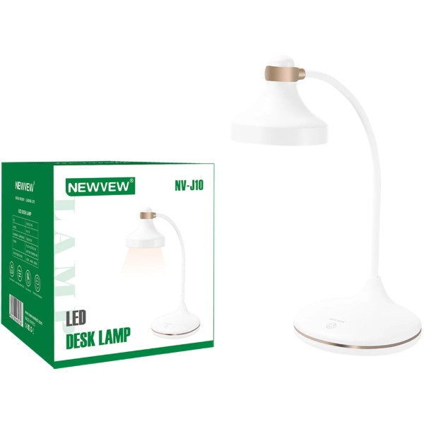 Фото - Настольная лампа NEWVEW NEWVEW NV-J10 1200mAh White (NWVW-NV-J10-WH)