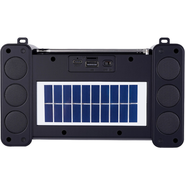 Фото - Портативная акустика NEWVEW Solar Panel/BT/USB/TF/FM Green (NWVW-NV-9172-GN)