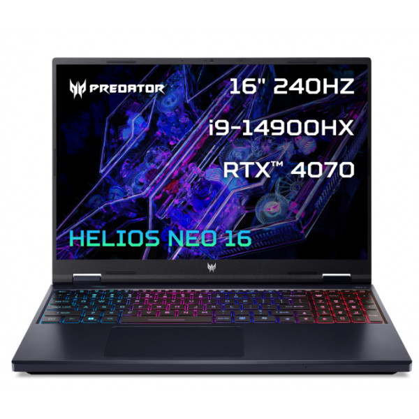 Фото - Ноутбук игровой Acer Predator Helios Neo 16 PHN16-72 (NH.QREEU.002) Abyssal Black