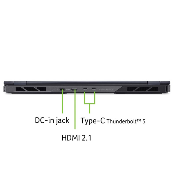 Фото - Ноутбук ігровий Acer Predator Helios 18 AI PH18-73-95RH (NH.QVWEU.002) Abyssal Black