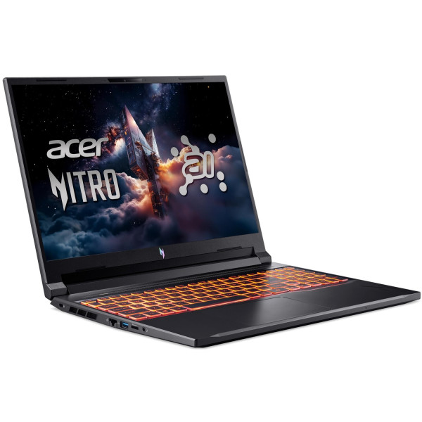 Фото - Ноутбук ігровий Acer Nitro V 16 ANV16-61 (NH.U1EEU.008) Obsidian Black